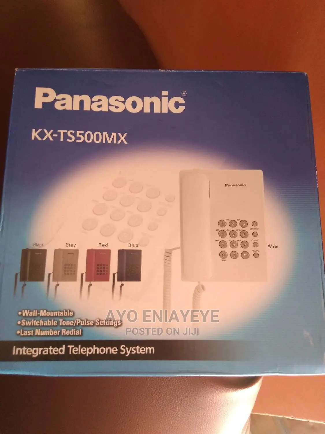 Original Panasonic Intercom KX-TS500MX Table Set