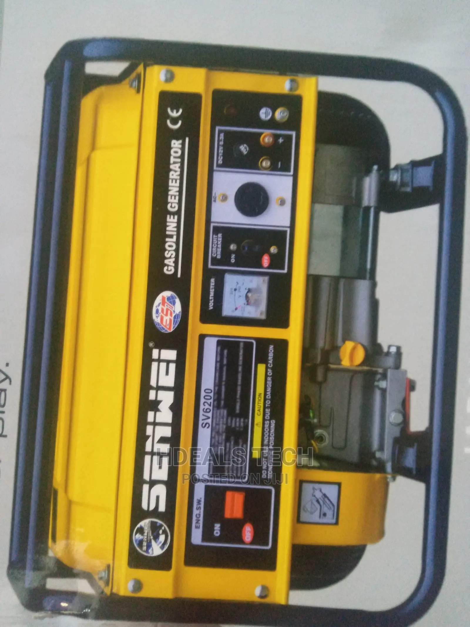 Compact Design Senwei Sv6200 Manual Start Generator 4.5 Kva