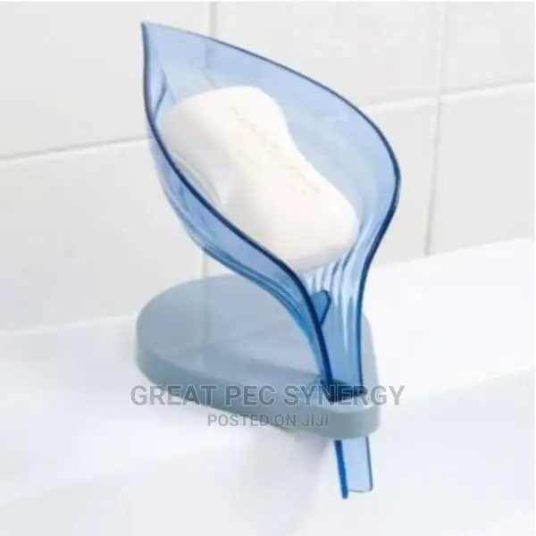Leaf-Shaped Soap Dish Holder