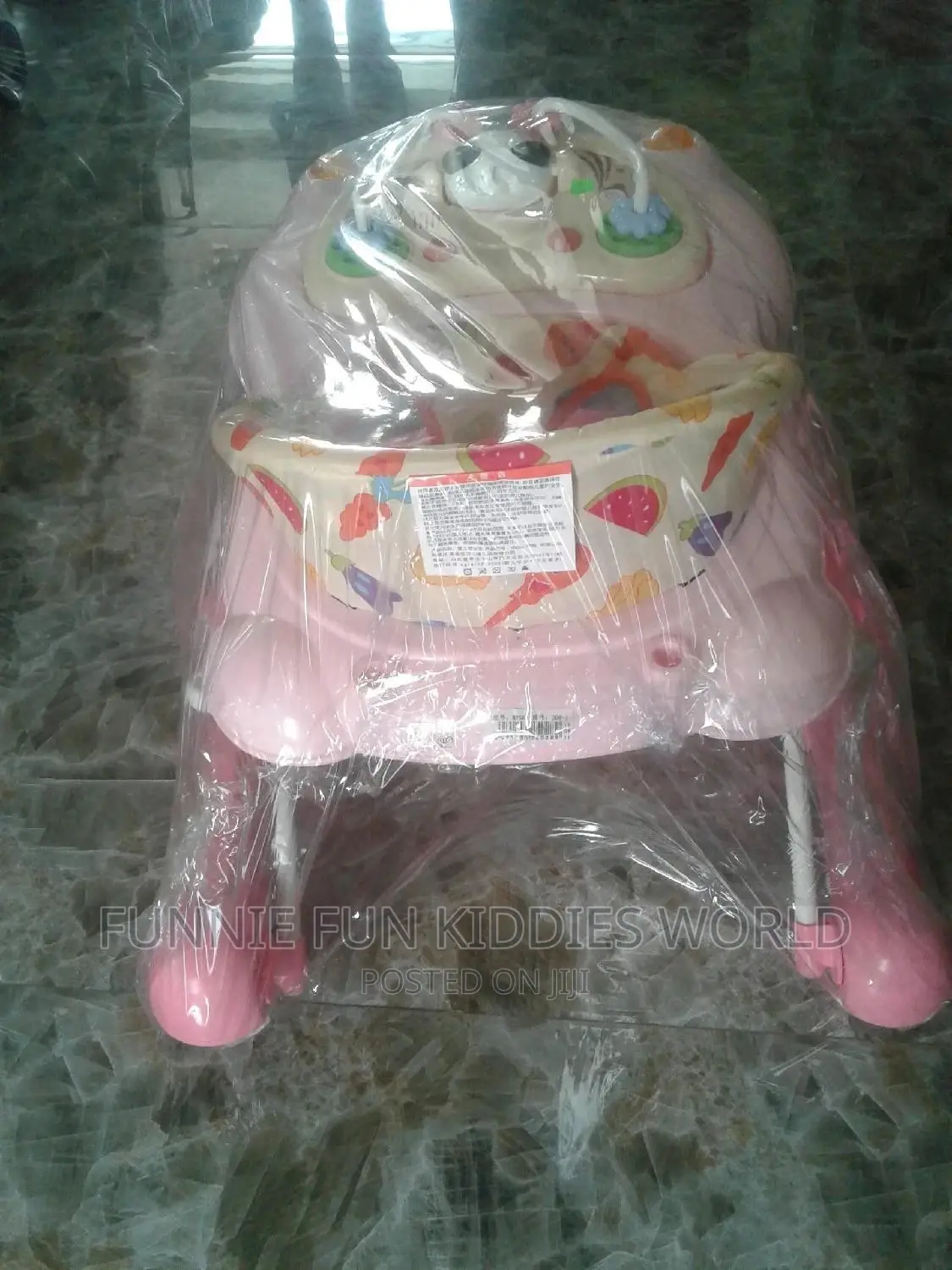 Pink Baby Walker
