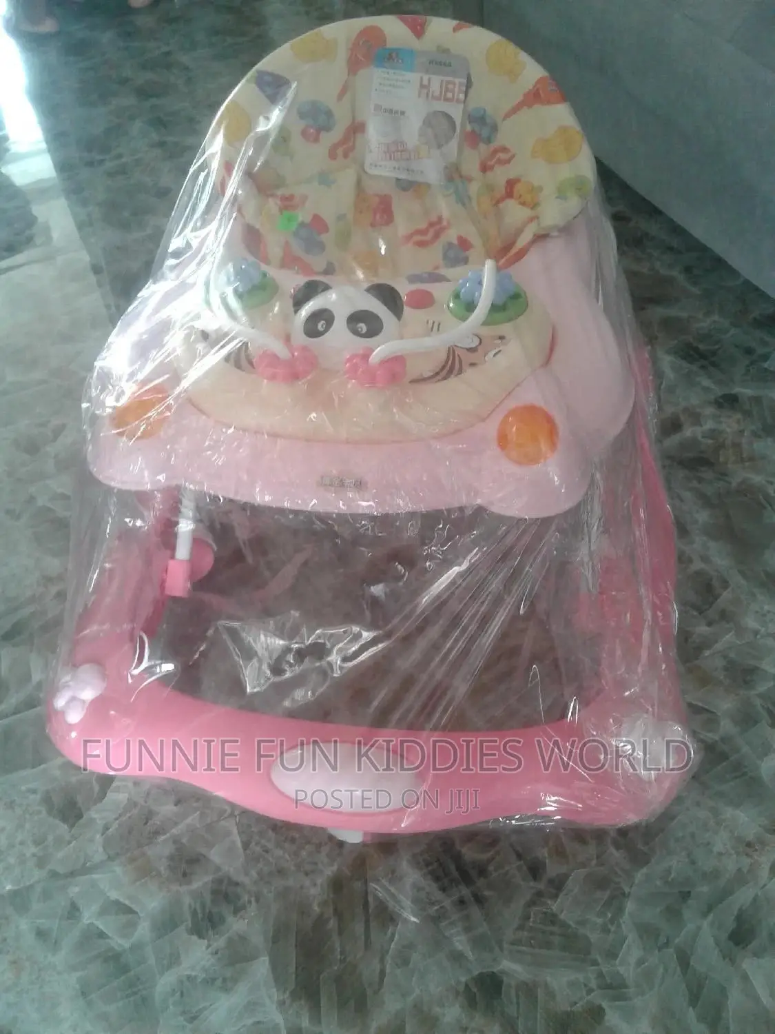 Pink Baby Walker