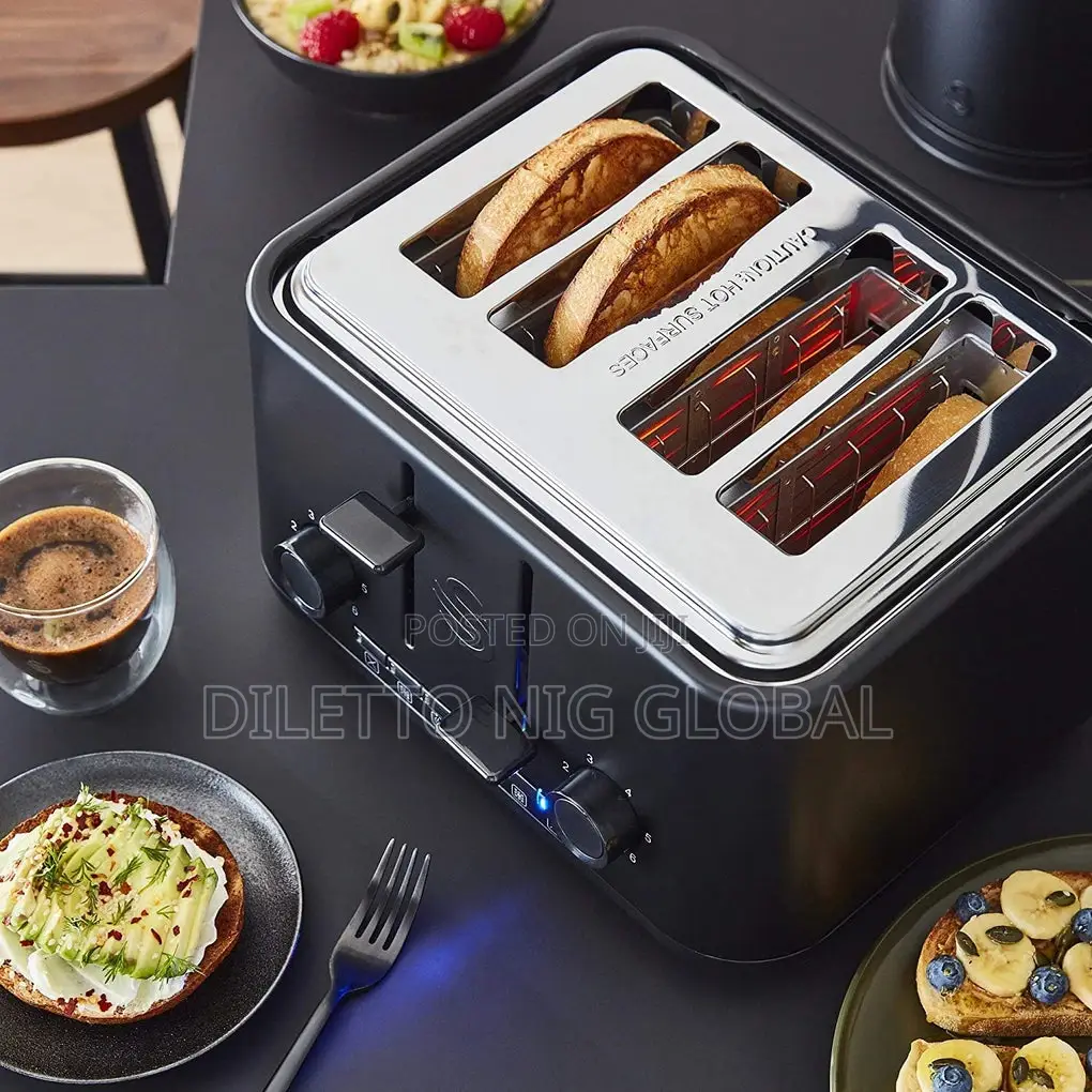 Swan Stealth 4 Slice Toaster