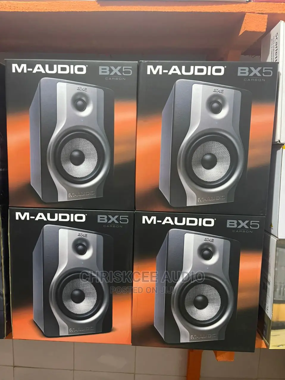 M-Audio BX5 Carbon Active Studio Monitor Speaker-Pair