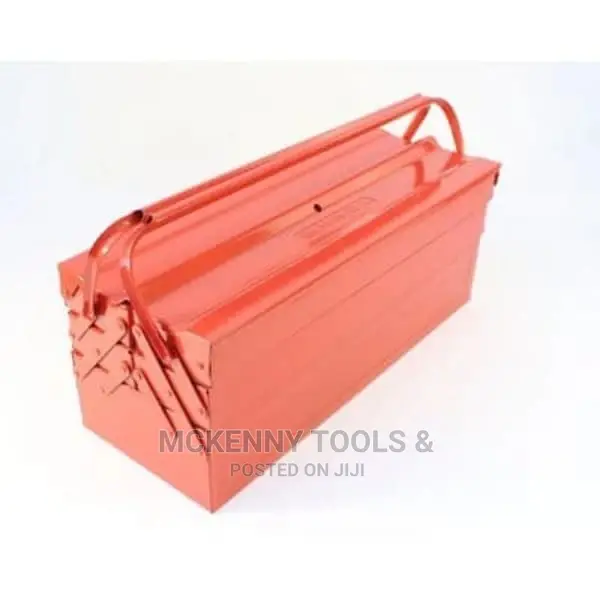 Empty Metal Tools Box