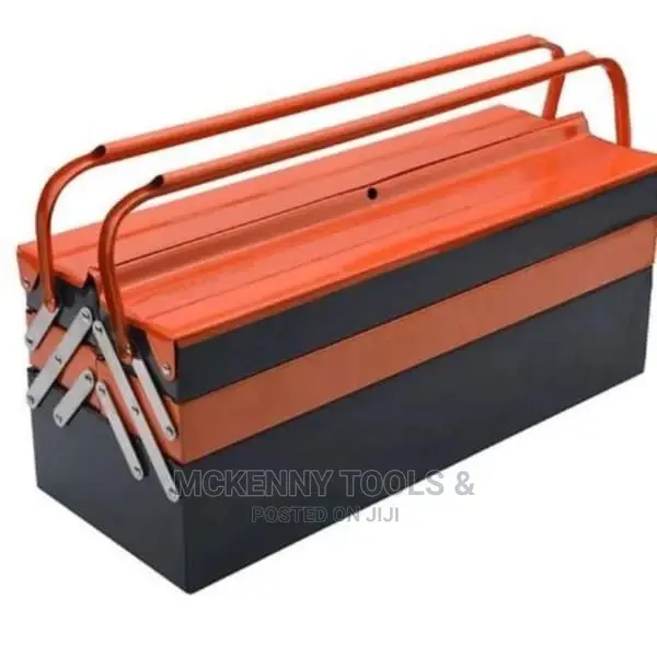 Empty Metal Tools Box