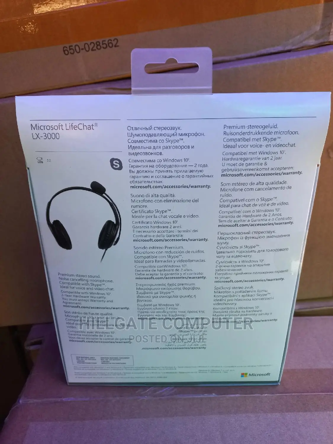 Microsoft Lifechat Lx-3000 Headset
