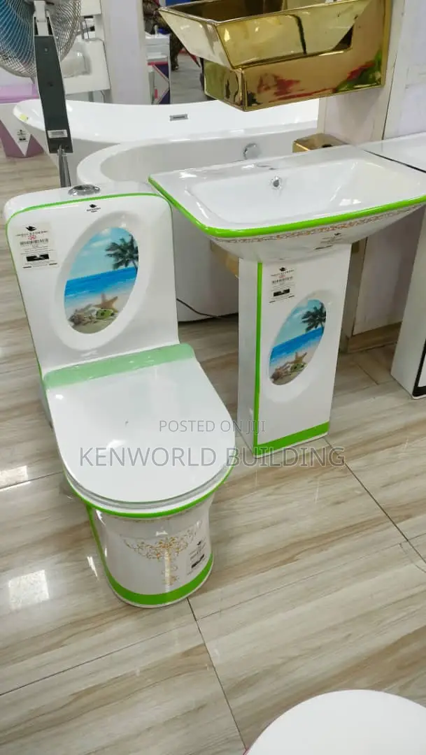 Modern Executive Wc and Wash Hand Basin