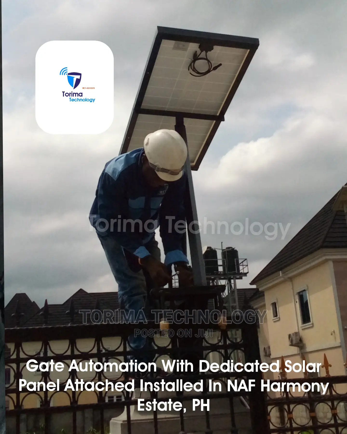 Automatic Driveway Gate Opener With Solar Power