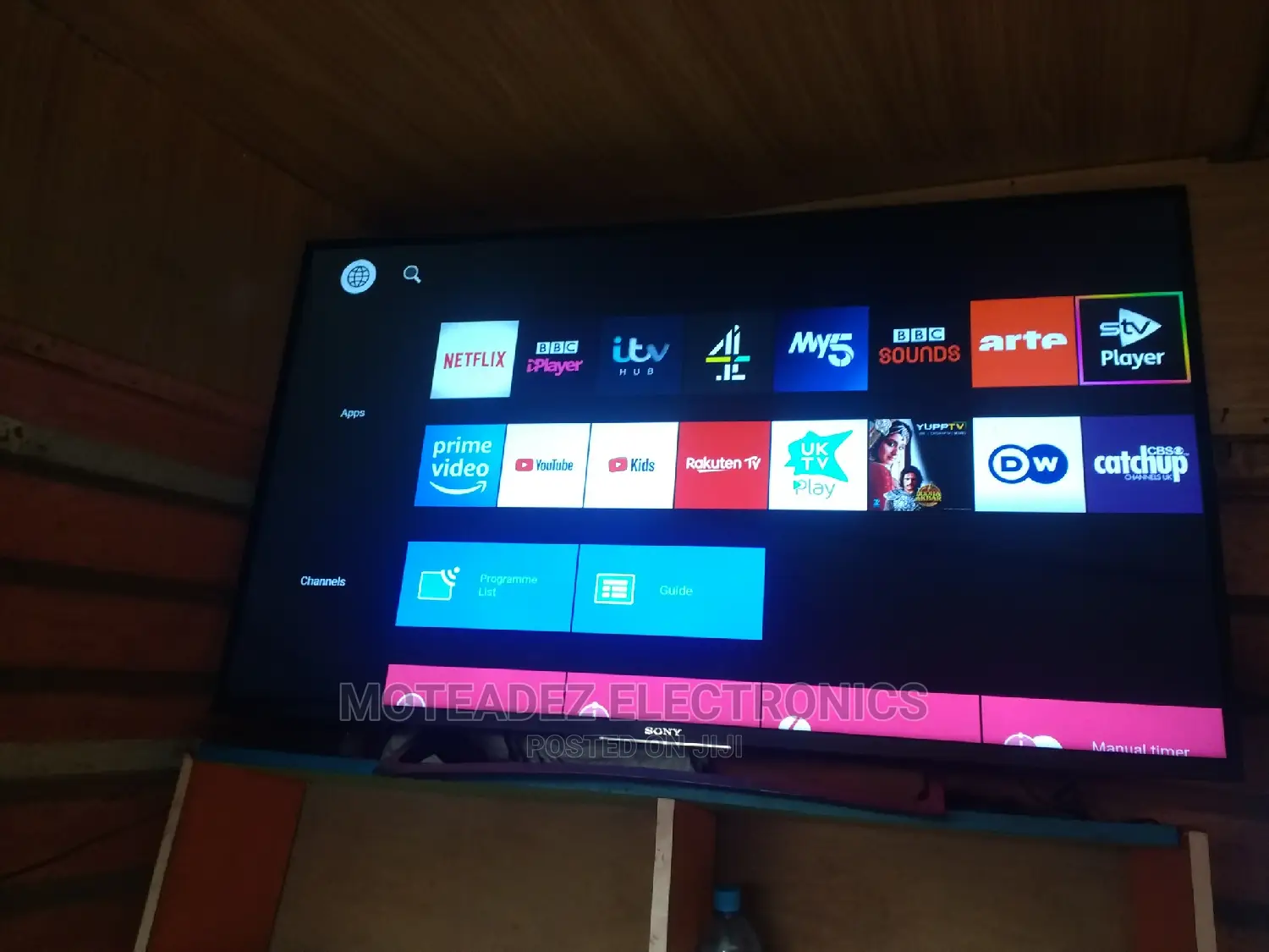 Uk Used Sony 50" Uhd Android Smart Led Tv With Remote