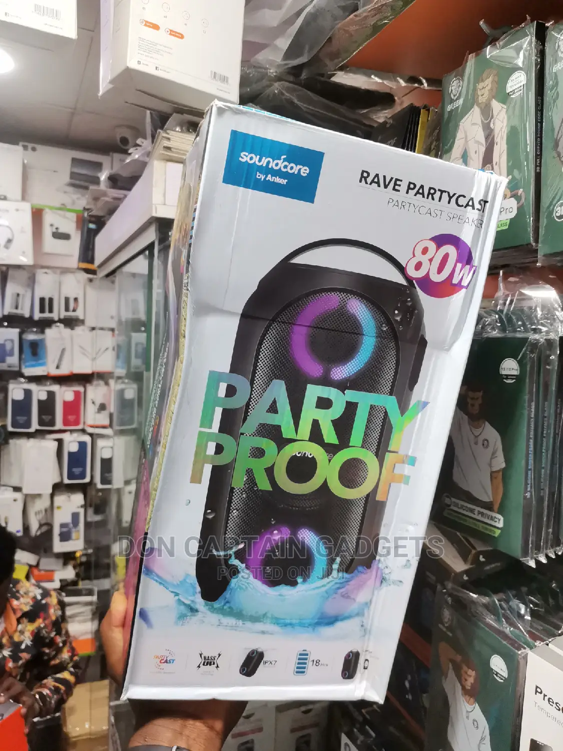 Anker Partyproof 80W Rave Partycast Bluetooth Speaker