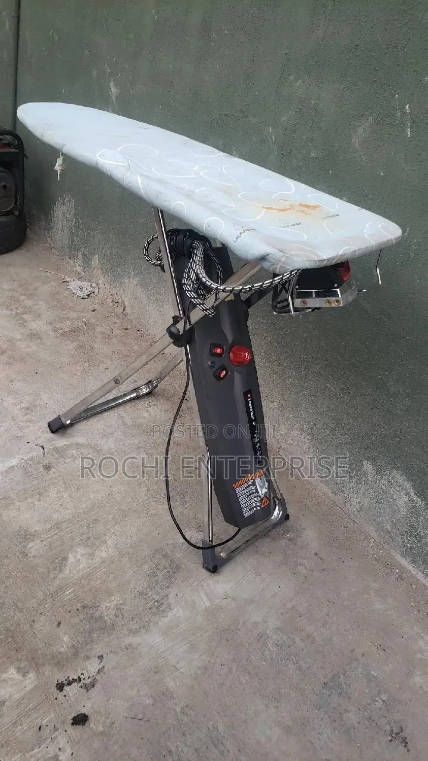 Industrial Iron With Table , Finishing Table