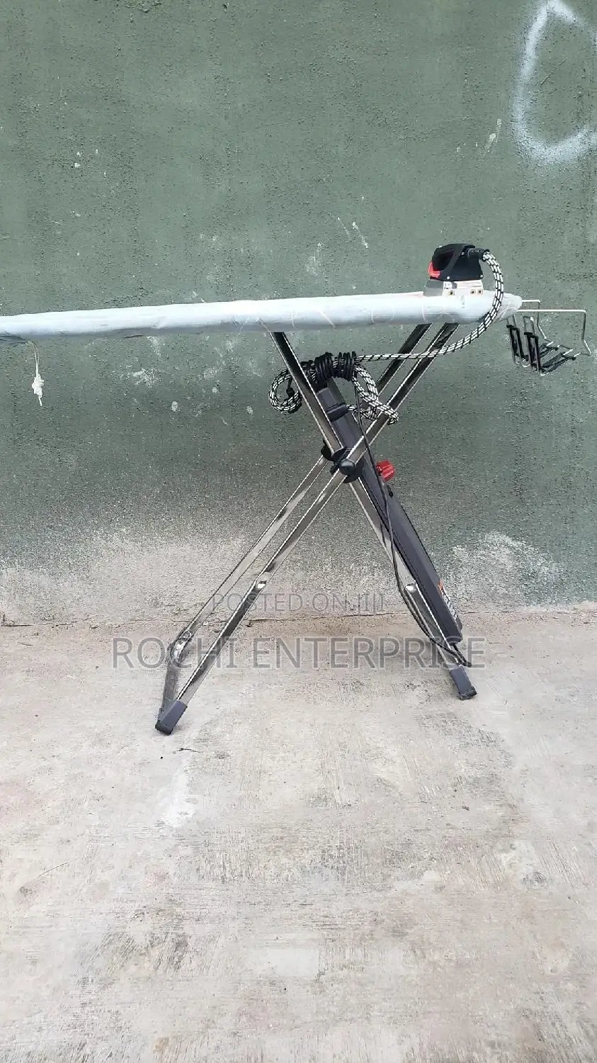 Industrial Iron With Table , Finishing Table