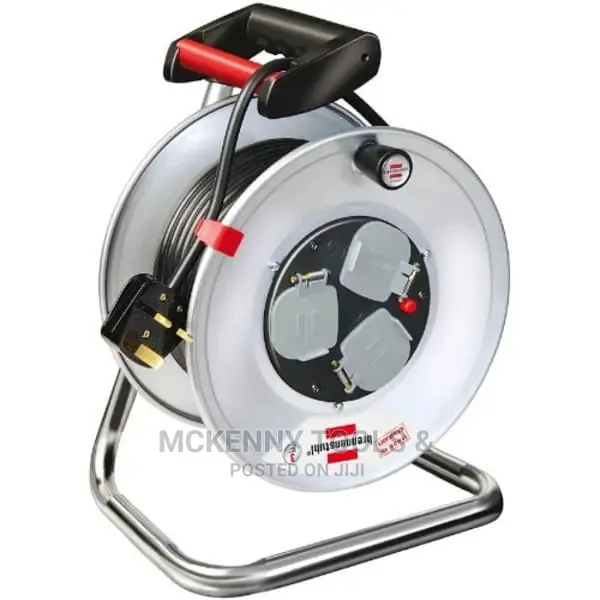 Extention Cable Reel 50m Power Distribution - Metal Body