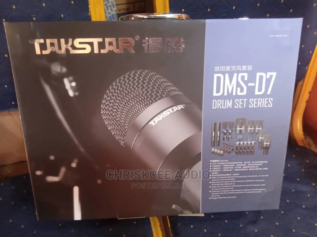 Takstar DMS-D7 Drum Microphone Set 7pcs
