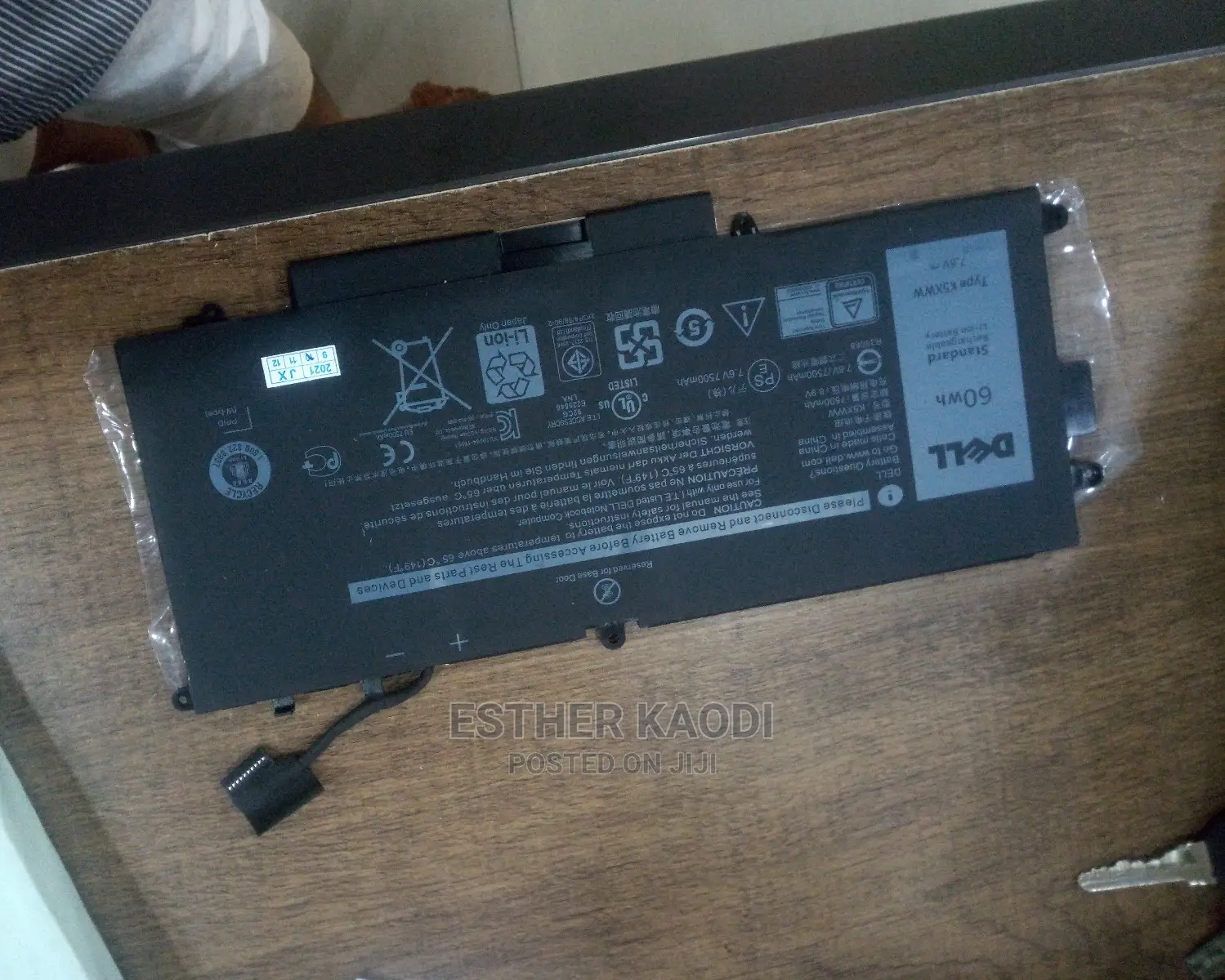 Dell Latitude 5289 7389 7390battery (K5XWW)
