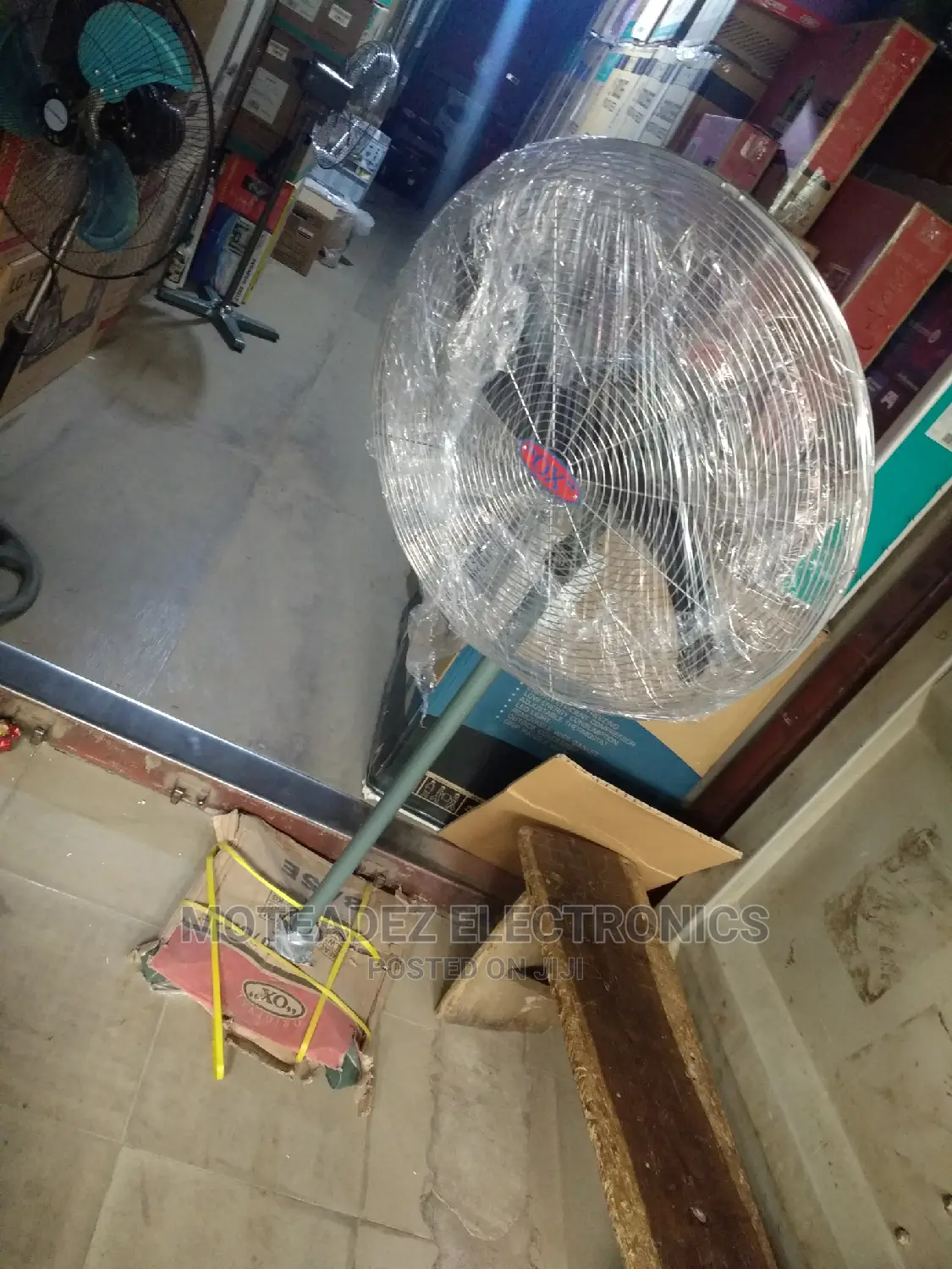 Ox 26" Copper Coil Industrial Standing Fan