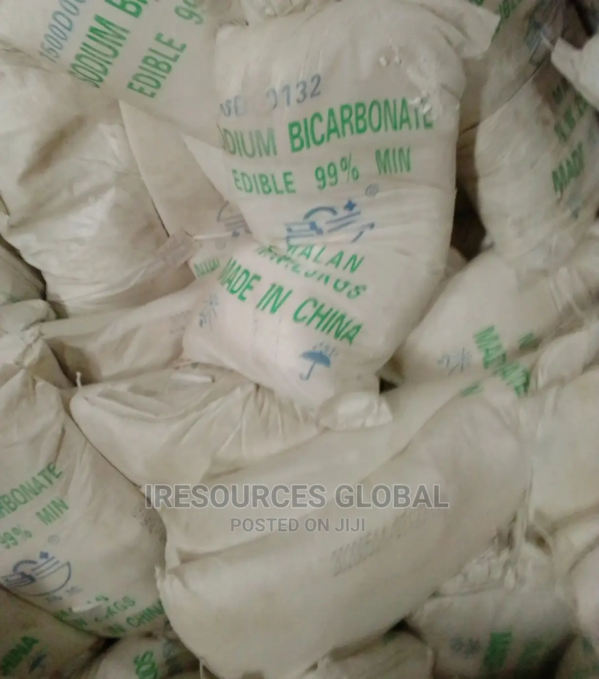 Sodium Bicarbonate or Baking Soda Food Grade 99%Min 25kg Bag