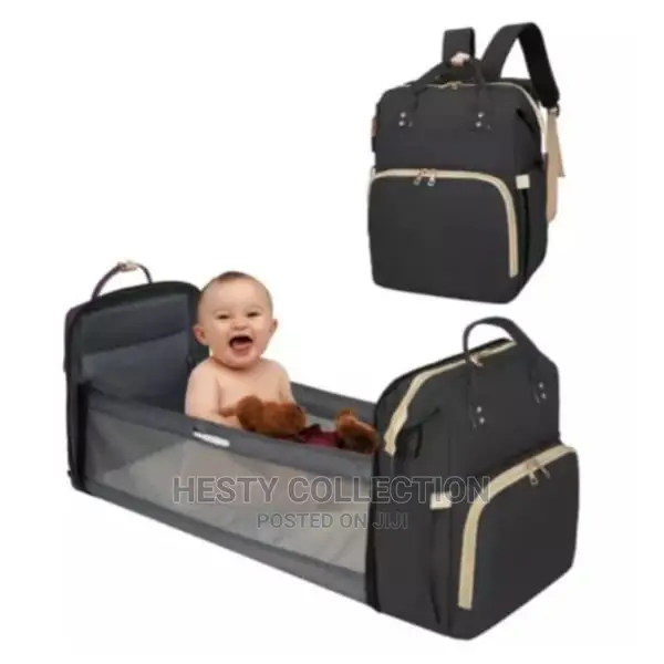 2 in 1 Multipurpose Baby Bag and Bed Maternity Diaper Bag