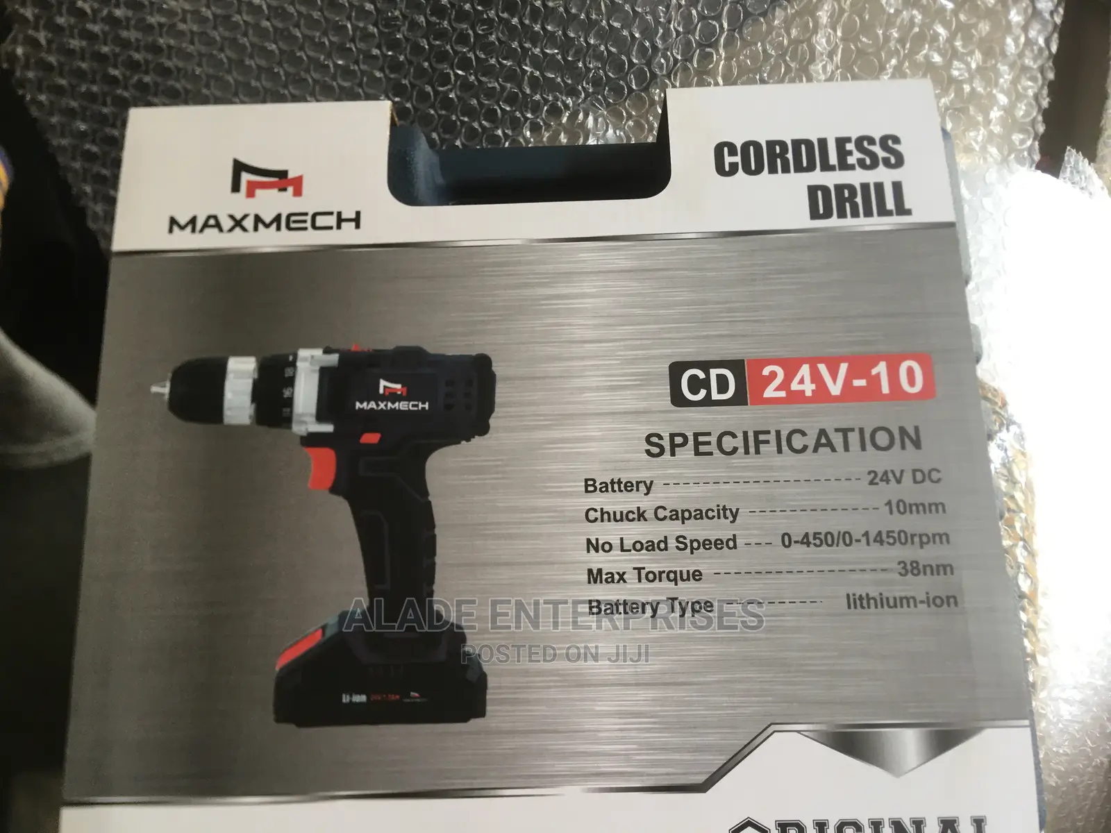 Maxmech Drill Machine 24v