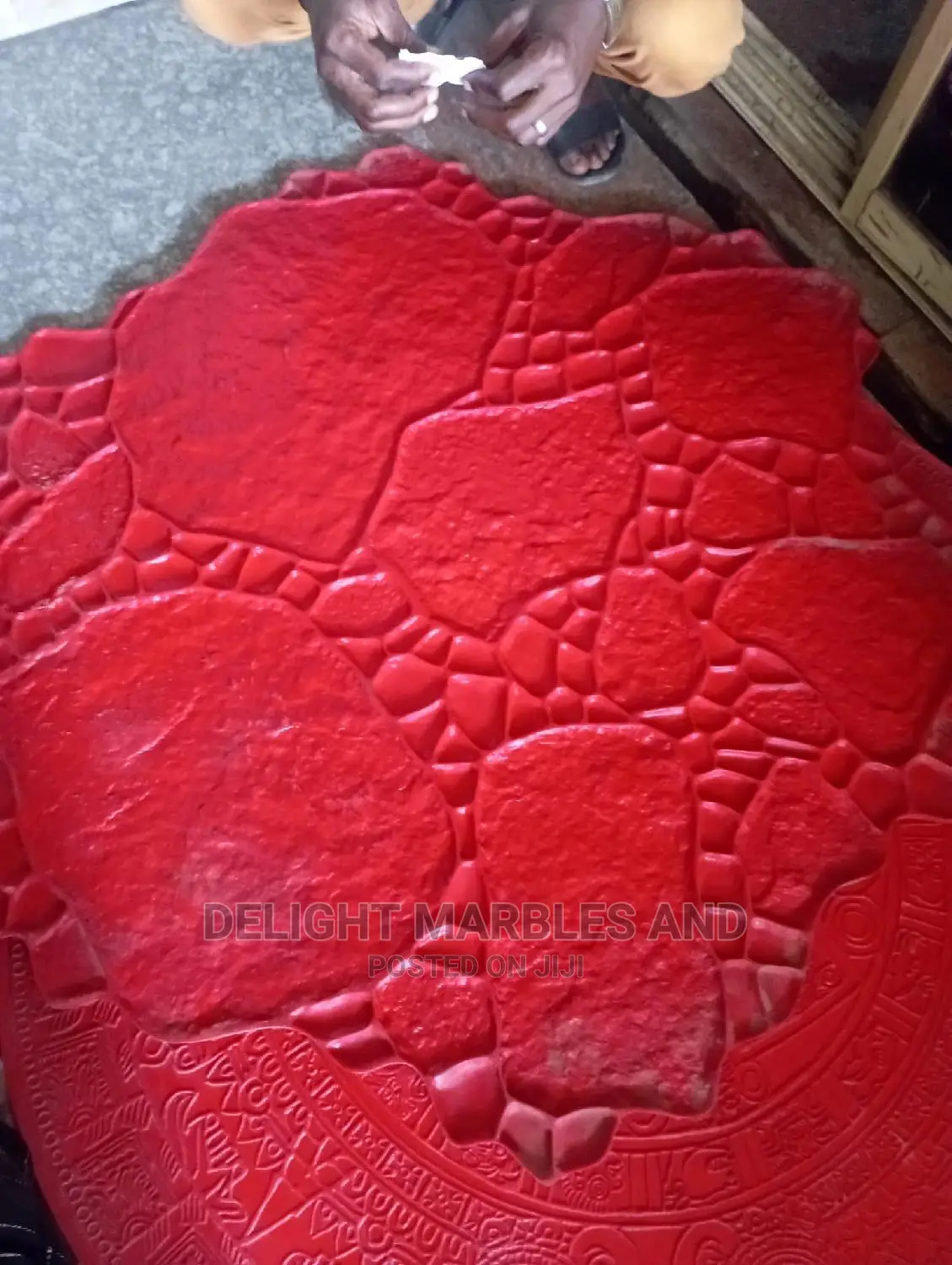 Concrete Stamps for Compound Floor