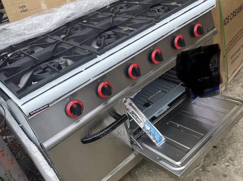 Commercial Cooker With Baking Oven