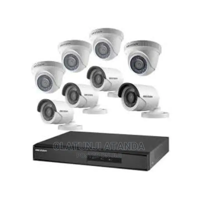 1080P, CCTV Camera 4 Indoor + 4outdoor Camera + 8channel DVR