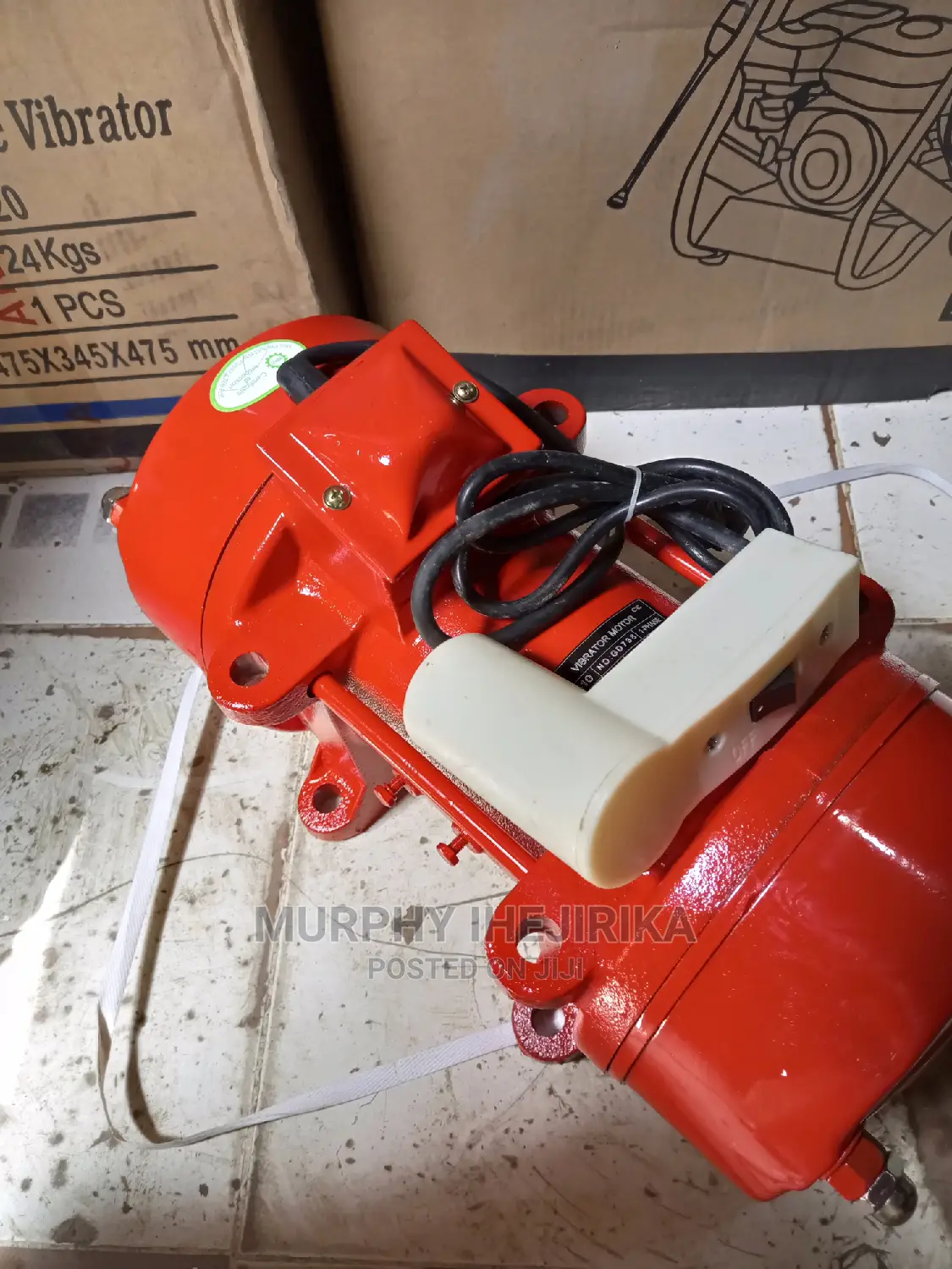 3hp Block Vibrator Machine Electric