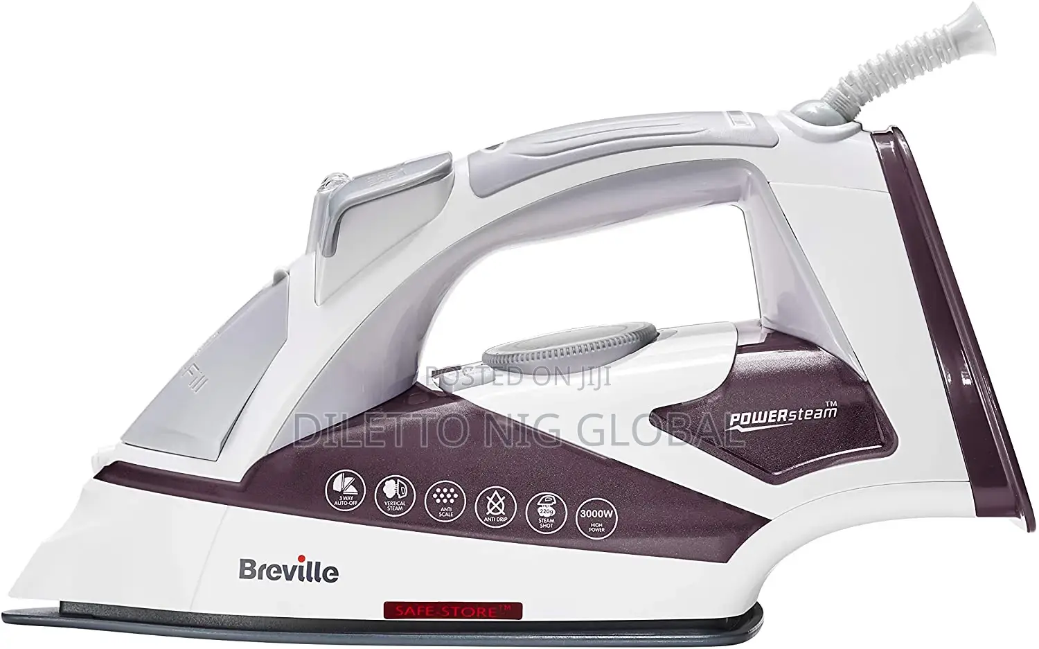 Breville Powersteam Advanced 3000W Steam Iron With Ceramic