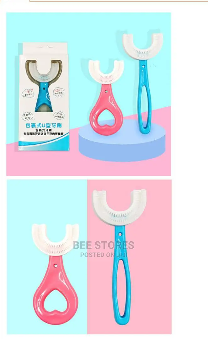 Silicone Kids Toothbrush Oral Tooth Cleaning