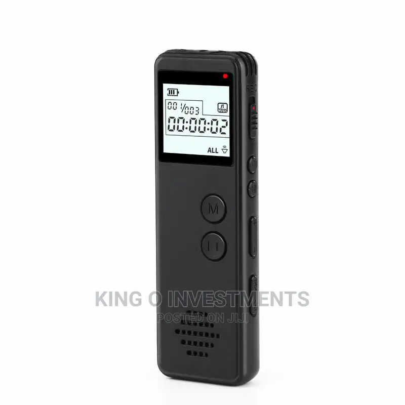 Voice Recorder With Memory Card Slot
