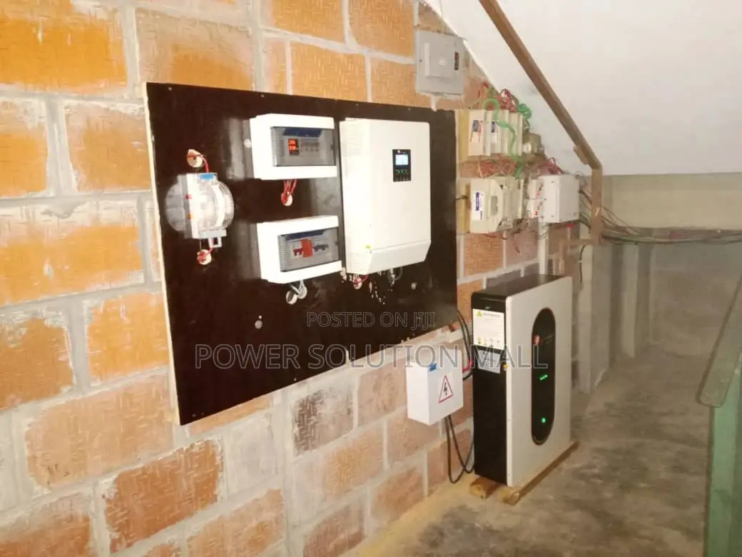 5kva Hybrid Inverter With 7.5kwh Lithium Ion Battery
