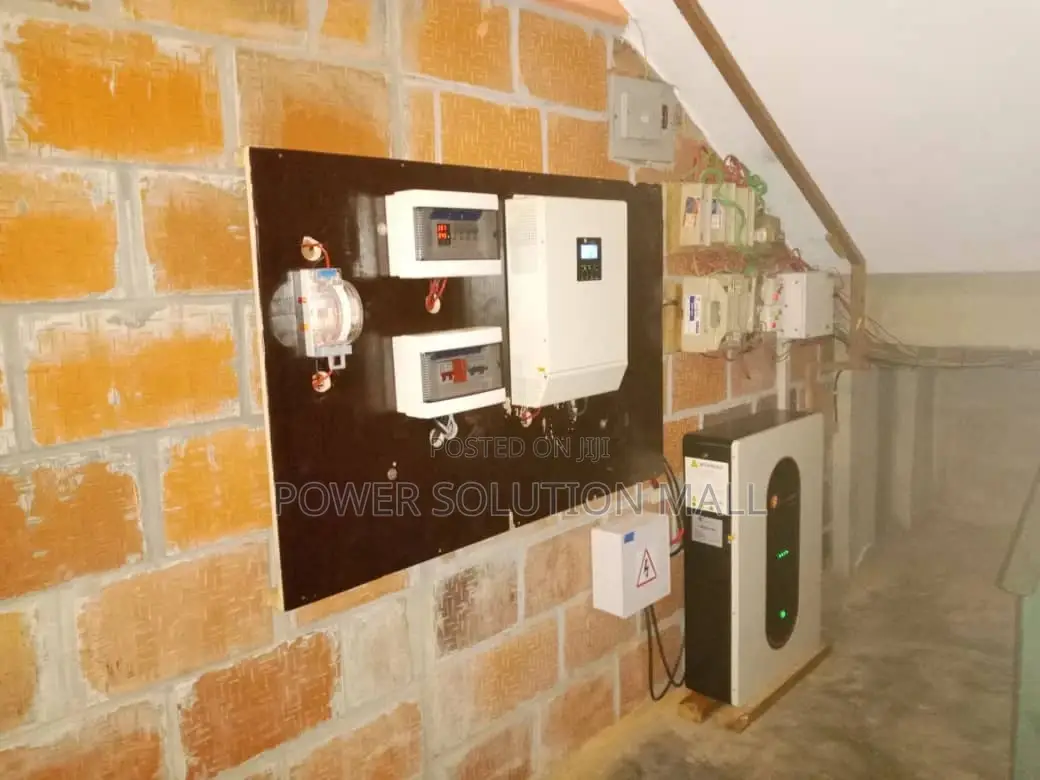 5kva Hybrid Inverter With 7.5kwh Lithium Ion Battery