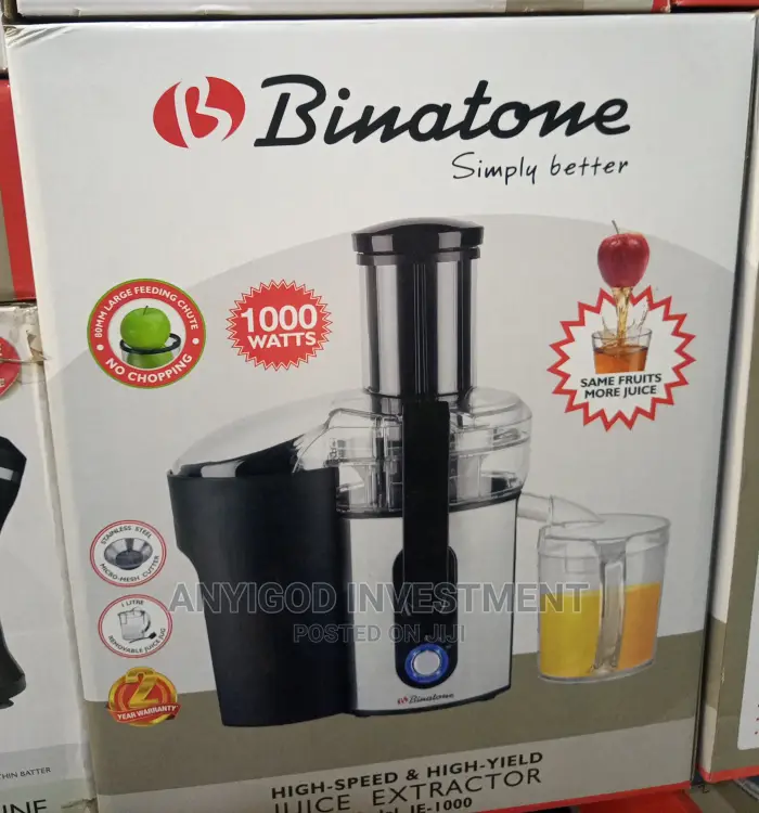 Binatone Turbo Powered High Speed Juicer Extractor