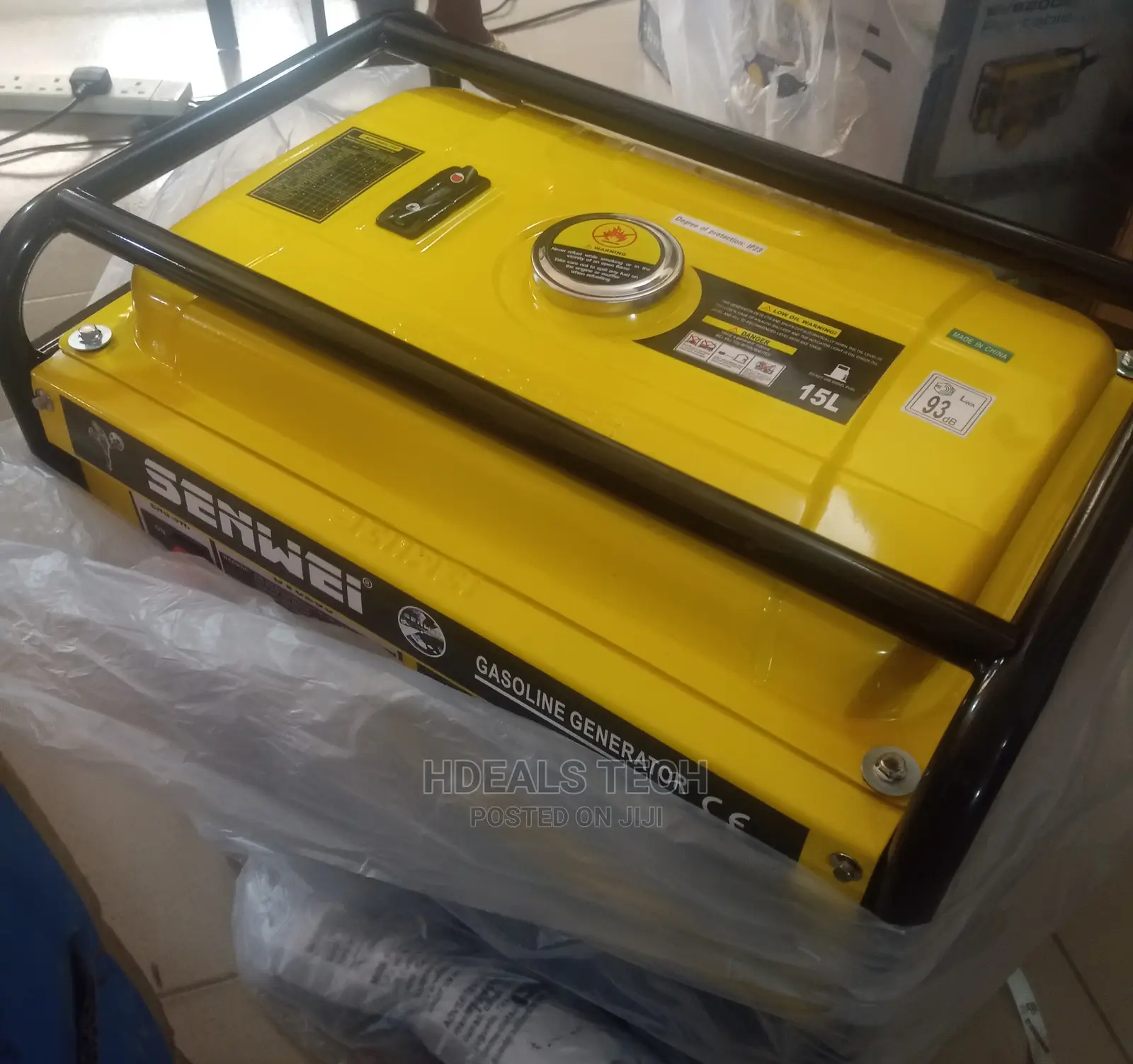 Senwei 3.8kva Manual Starter Gasoline Generator.