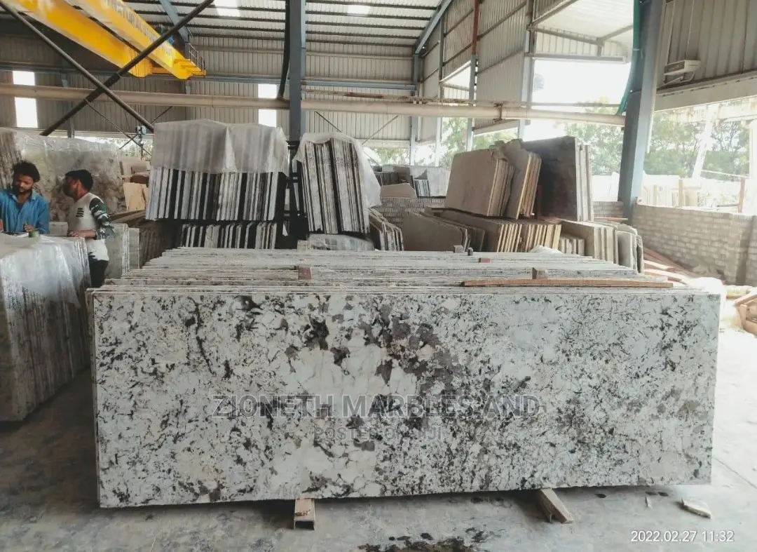 Indian and Italian Marbles and Granite Slab