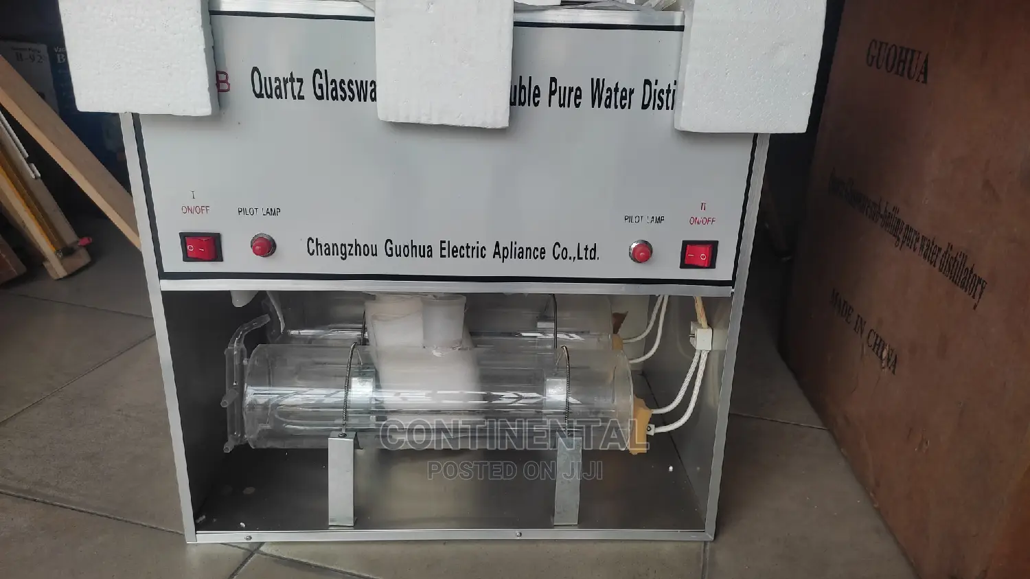 Double Column Distillation Apparatus