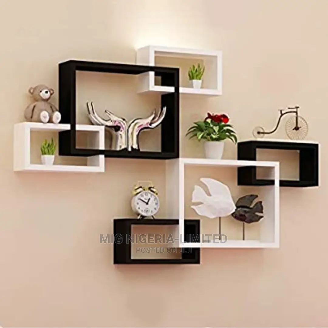Wall Floating Shelve Mixed Design