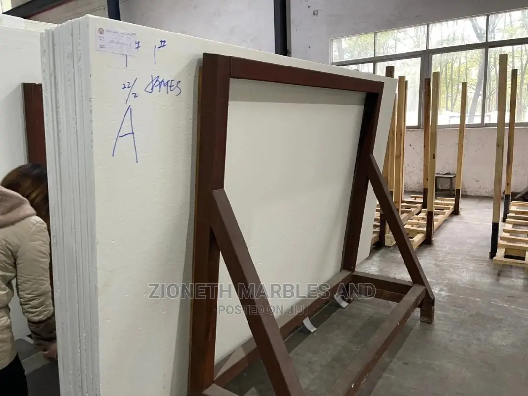 Italian Plain White Quartz Slab