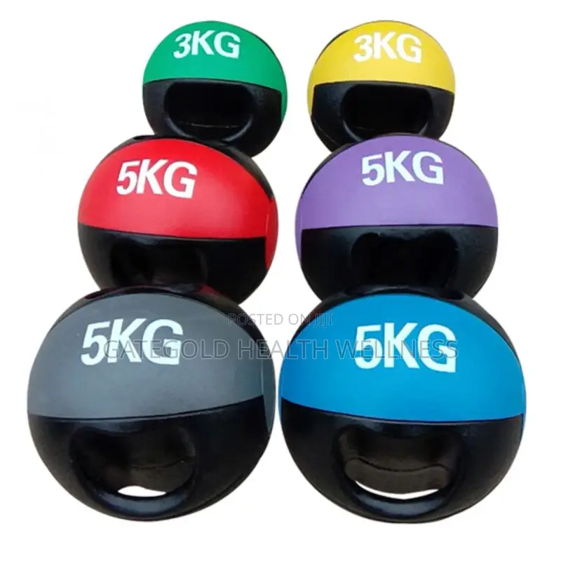 MDK0753-4 Medicine Ball With Handles 4kg