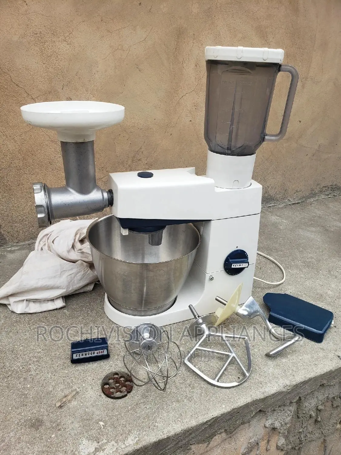 Kenwood Chef Complete Set Kenwood Mixer 5litre Industrial Mixer