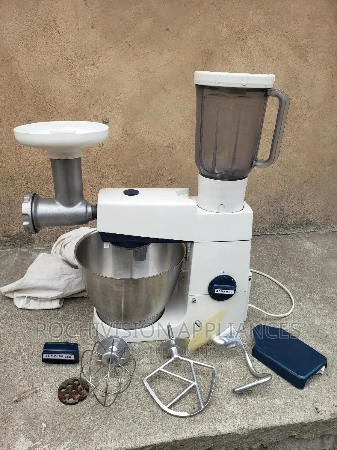 Kenwood Chef Complete Set Kenwood Mixer 5litre Industrial Mixer