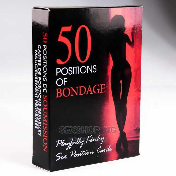 BDSM Card Sexaul Bondage Restraints Card for Fun Couple's