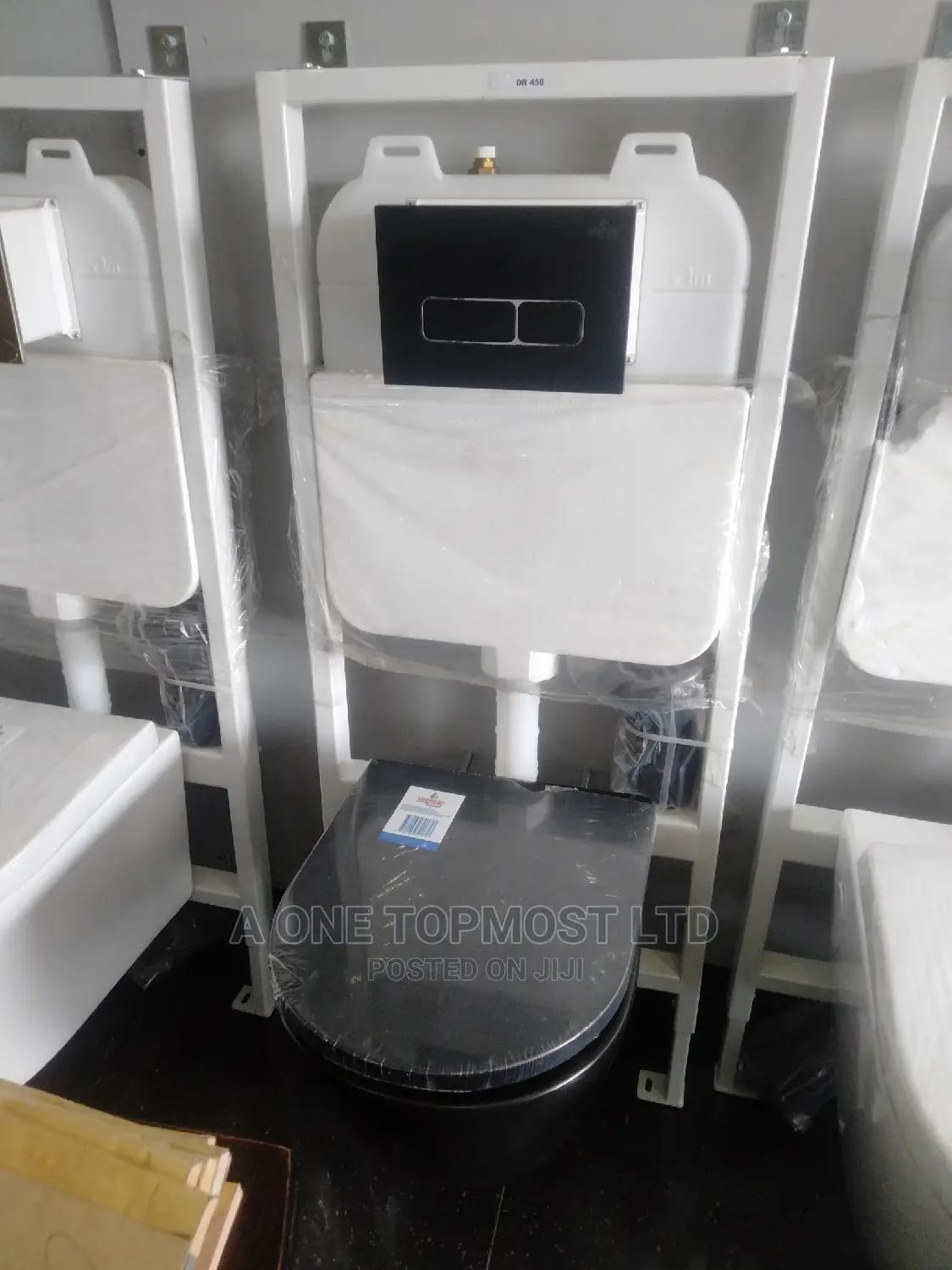 Black Conceal Water Closet