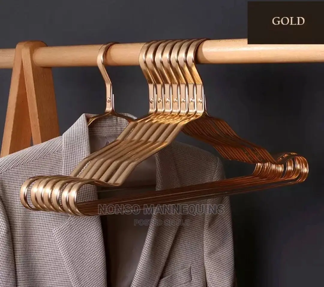 Aluminum Gold Imported Hangers