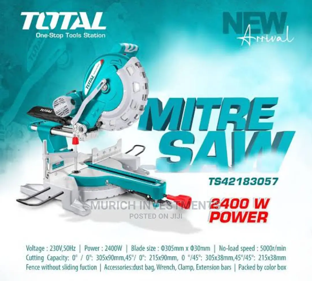 Total Mitre Saw 2400w 12" 305mm
