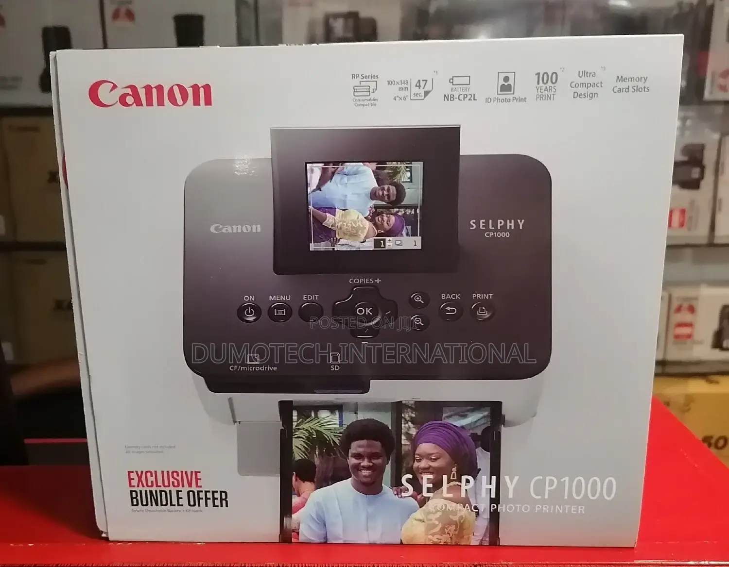 Canon Cp1000 Exclusive Bundle With Battery, Paper Ink