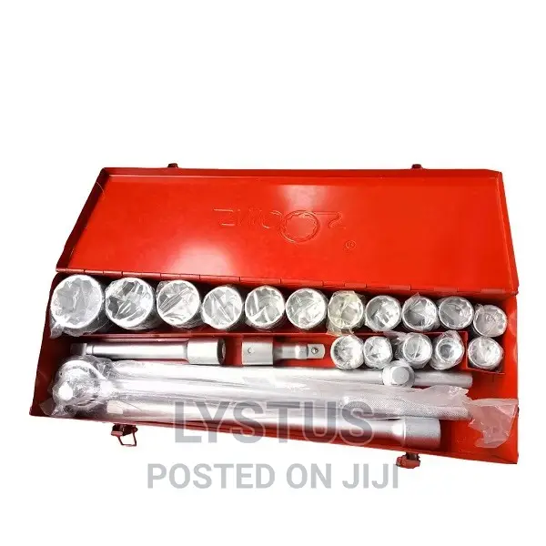 Smoos 19-50mm X 3/4” Drive Impact Socket Set 21 Pieces