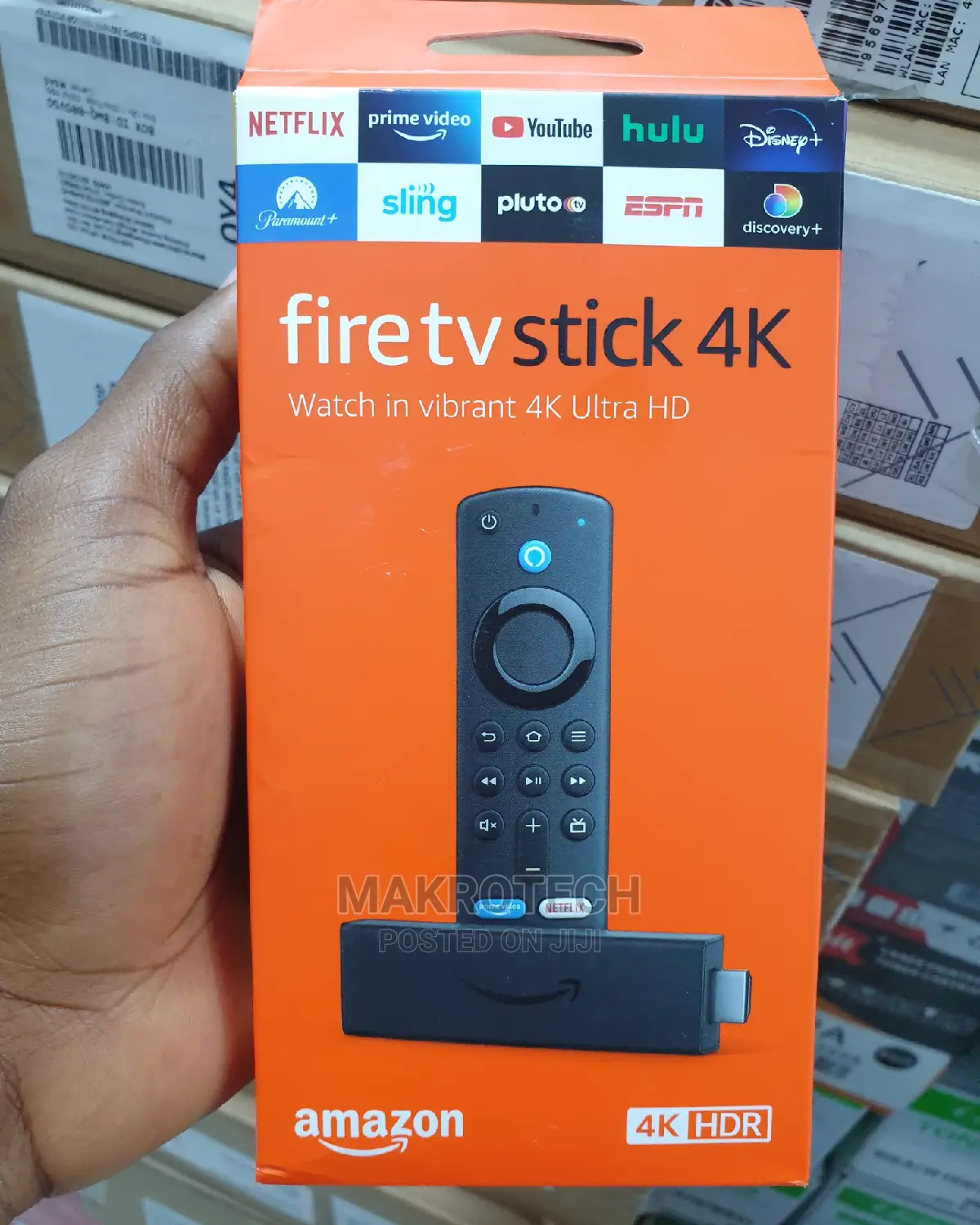 Amazon Fire Tv Stick 4k Streaming Media