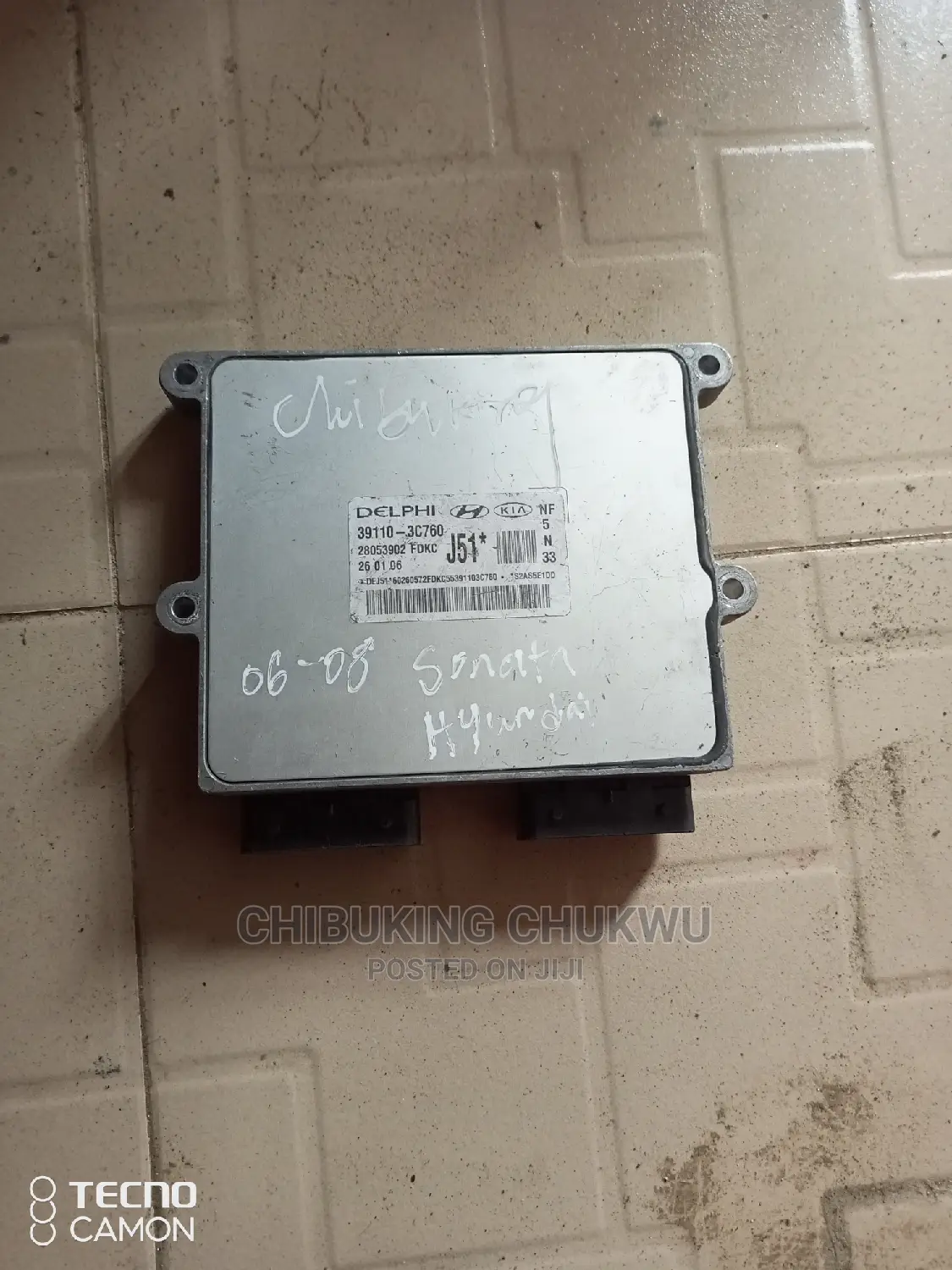 Hyundai Sonata 06-08 Ecu Brain Box.
