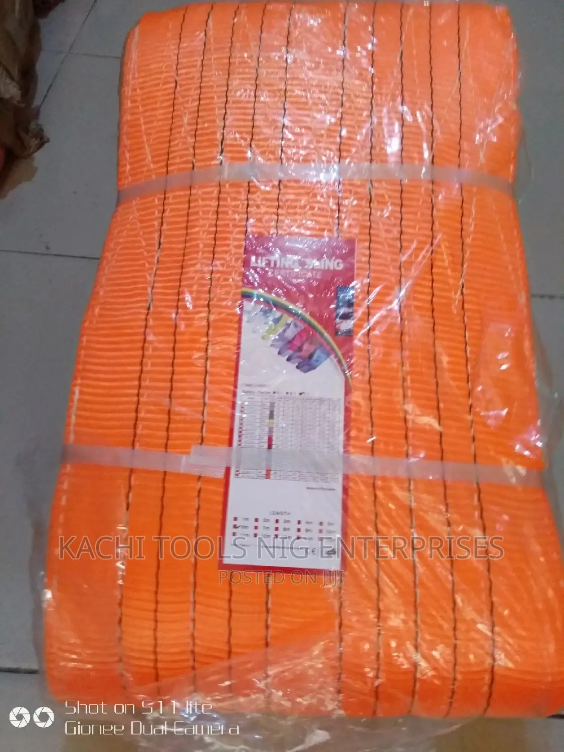10ton by 6meter ) Lifting Belts